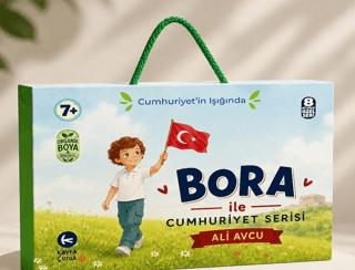 Bora ile Cumhuriyet Seti – 8 Kitap | Kayra Çocuk (Ciltsiz)  - Resim 1