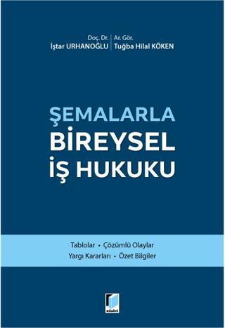 Şemalarla Bireysel İş Hukuku | Adalet Yayınevi (Ciltsiz)  - Resim 1