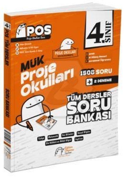4.Sınıf Proje Okulları Mük - Pos Soru Bankası Eğitim Deposu Yayınları | Eğitim Deposu (İnce Kapak)  - Resim 1