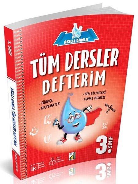 3. Sınıf Tüm Dersler Defterim | Damla Yayınevi (İnce Kapak)  - Resim 1