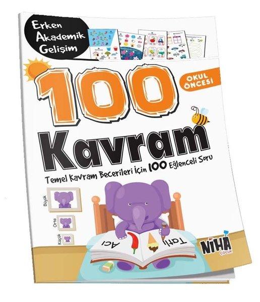 Okul Öncesi EAG 100 Kavram | Niha Çocuk (İnce Kapak)  - Resim 1