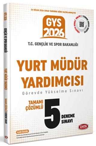 2026 GYS T.C. Gençlik ve Spor Bakanlığı Yurt Müdür Yardımcısı Çözümlü 5 Deneme Sınavı