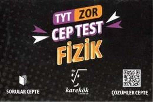 TYT Zor Fizik Cep Test | Karekök Eğitim Yayın (İnce Kapak)  - Resim 1