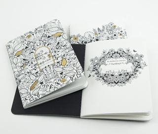 Esrarengiz Bahçe Üçlü Mini Defter | EDAM (Ciltsiz)  - Resim 1