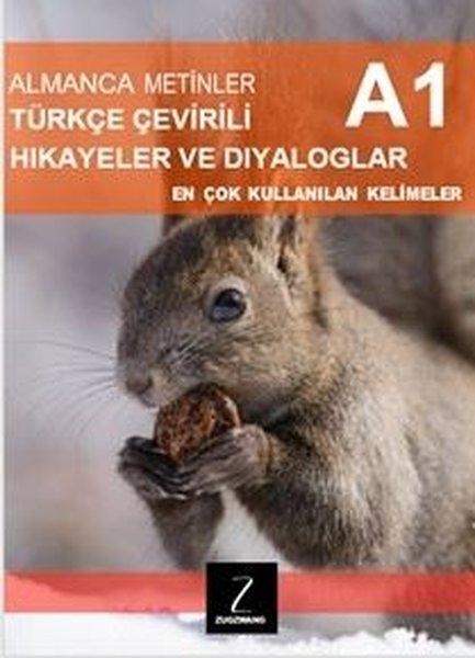 Almanca Metinler Türkçe Çevirili Hikayeler ve Diyaloglar - A1 En Çok Kullanılan Kelimeler | Zugzwang (İnce Kapak)  - Resim 1