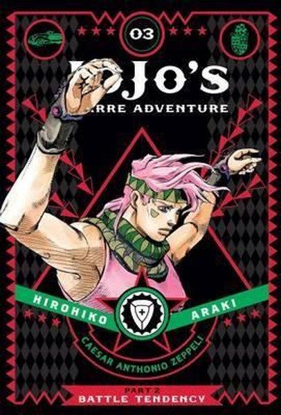 JoJo's Bizarre Adventure: Part 2 - Battle Tendency Volume 3 | Viz Media (Ciltli)  - Resim 1