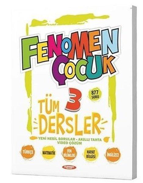 3. Sınıf Tüm Dersler Soru Bankası | Fenomen Çocuk (İnce Kapak)  - Resim 1