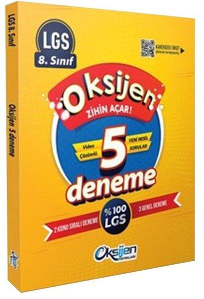 8. Sınıf LGS 2+3 Deneme | Oksijen Yayınları - Eğitim (İnce Kapak)  - Resim 1