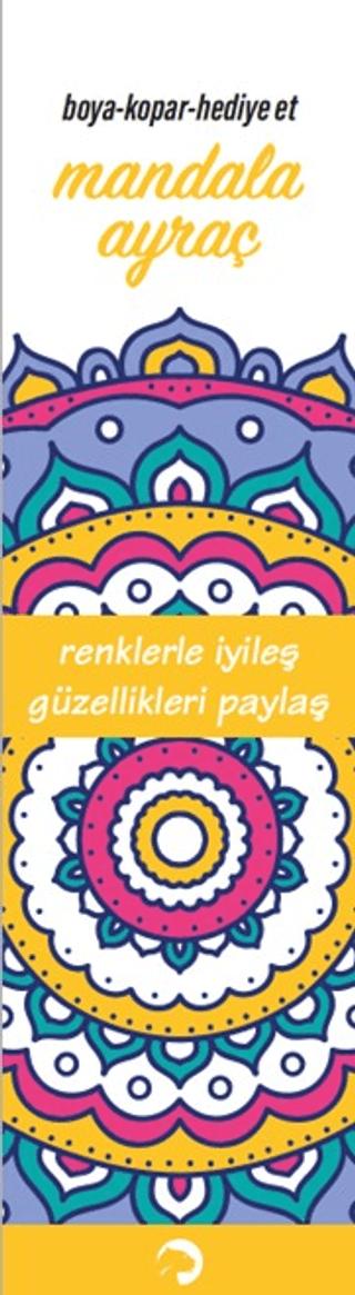 Mandala Ayraç - Sarı | Leopar Yayınları - Resim 1