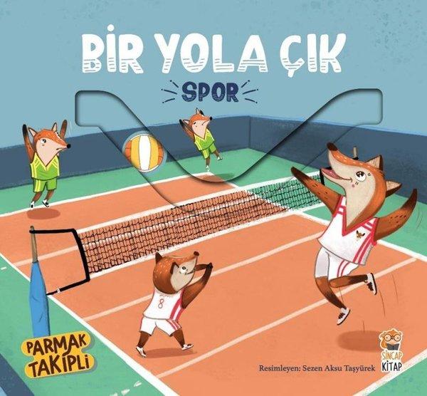 Spor - Bir Yola Çık - Parmak Takipli Kitap | Sincap Kitap (İnce Kapak)  - Resim 1