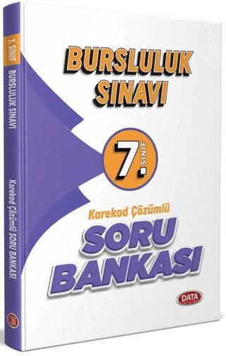 7. Sınıf Bursluluk Sınavı Soru Bankası - Karekod Çözümlü | Data Yayınları (Ciltsiz)  - Resim 1
