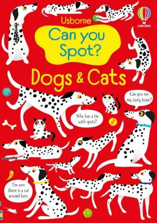 Can You Spot? Dogs and Cats | Usborne (Ciltsiz)  - Resim 1