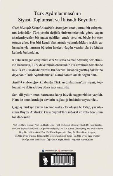 Gazi Mustafa Kemal Atatürk'e Armağan | Nemesis Kitap (İnce Kapak)  - Resim 2