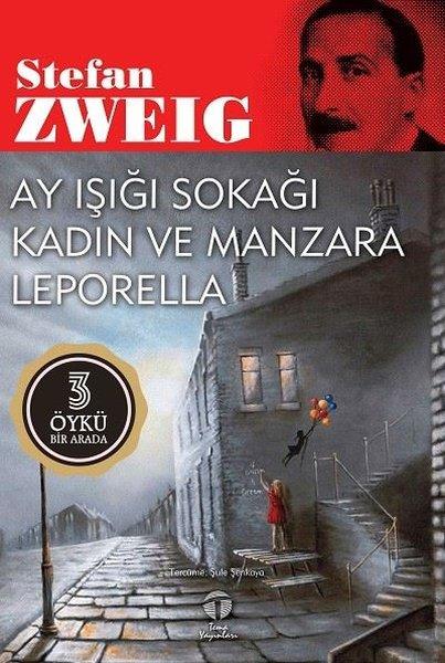 Ay Işığı Sokağı-Kadın ve Manzara-Leporella - 3 Öykü Bir Arada | Tema Yayınları (İnce Kapak)  - Resim 1