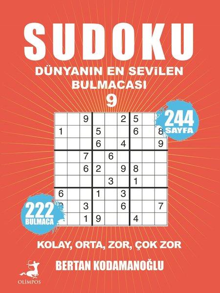 Sudoku 9-Dünyanın En Sevilen Bulmacası | Olimpos Yayınları (İnce Kapak)  - Resim 1