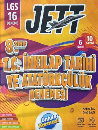 8. Sınıf Jett T.C İnkılap Tarihi ve Atatürkçülük 16 Deneme