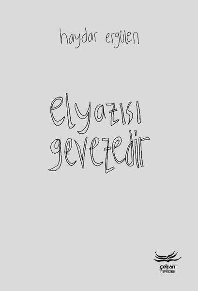 Elyazısı Gevezedir | Çolpan (İnce Kapak)  - Resim 1