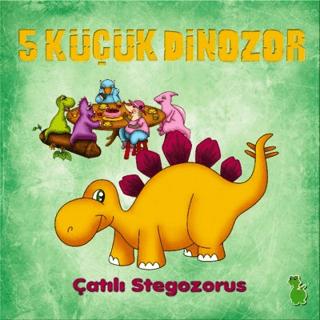 5 Küçük Dinozor: Çatılı Stegozorus | Yeşil Dinozor (Ciltsiz)  - Resim 1