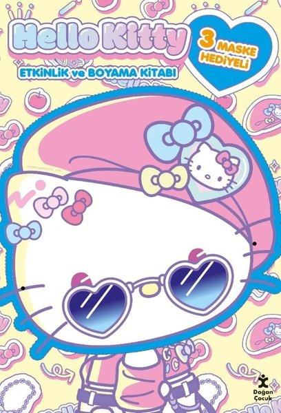 Hello Kitty - Maskeli Boyama ve Etkinlik Kitabı | Doğan Çocuk (İnce Kapak)  - Resim 1