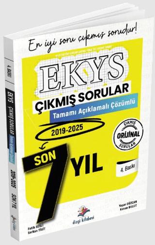 2025 MEB EKYS Müdür ve Yardımcılığı Çıkmış Sorular Son 7 Yıl Çözümlü | Dizgi Kitap (Ciltsiz)  - Resim 1