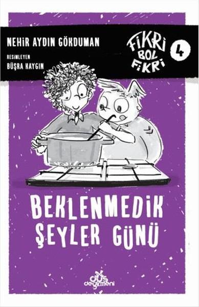 Fikri Bol Fikri 4-Beklenmedik Şeyler Günü | Düş Değirmeni (İnce Kapak)  - Resim 1