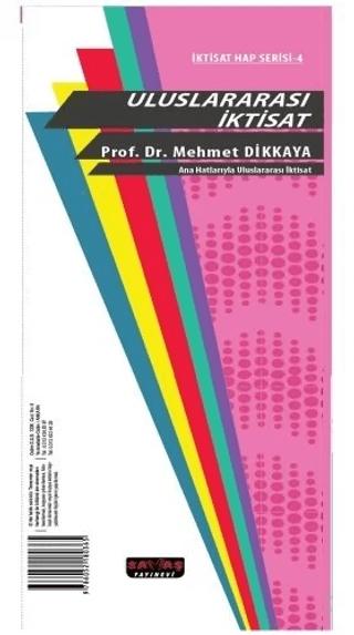 Ana Hatlarıyla Uluslararası İktisat İktisat Hap Serisi | Savaş Yayınevi (Ciltsiz)  - Resim 1