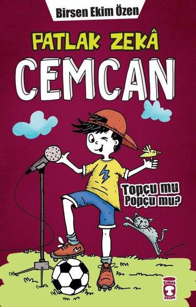 Patlak Zeka Cemcan 7 - Topçu mu Popçu mu? | Timaş Çocuk (Ciltli)  - Resim 1