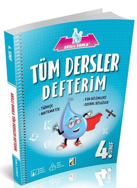 4. Sınıf Tüm Dersler Defterim | Damla Yayınevi (İnce Kapak)  - Resim 1