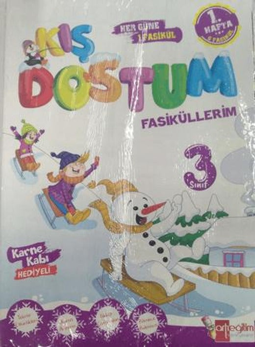 3. Sınıf Kış Tatiili Fasiküllerim | Artı Eğitim Yayınları (Ciltsiz)