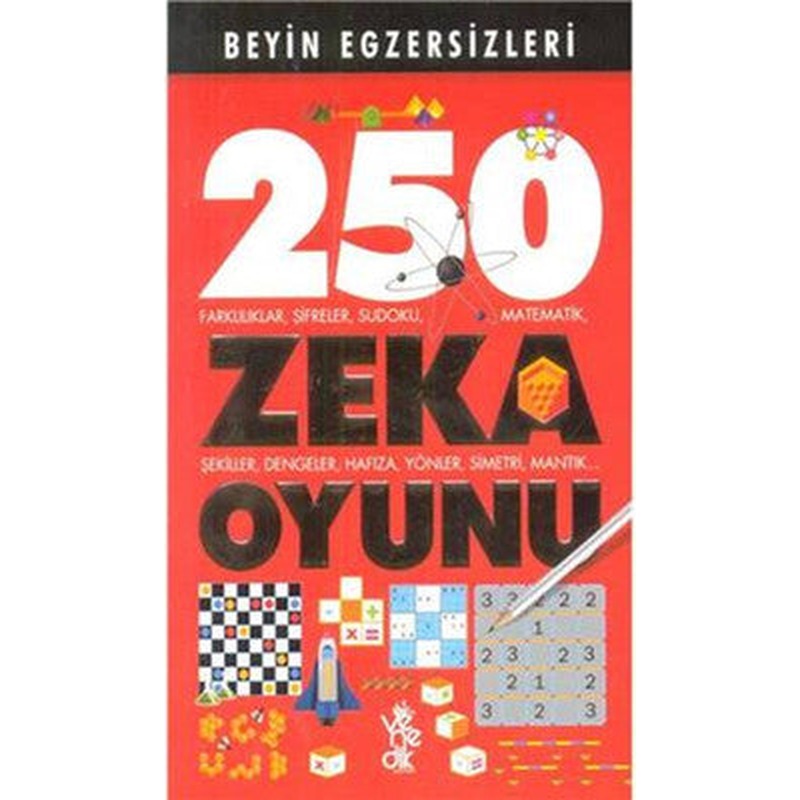 Beyin Egzersizleri 2 - 250 Zeka Oyunu | Venedik Yayınları
