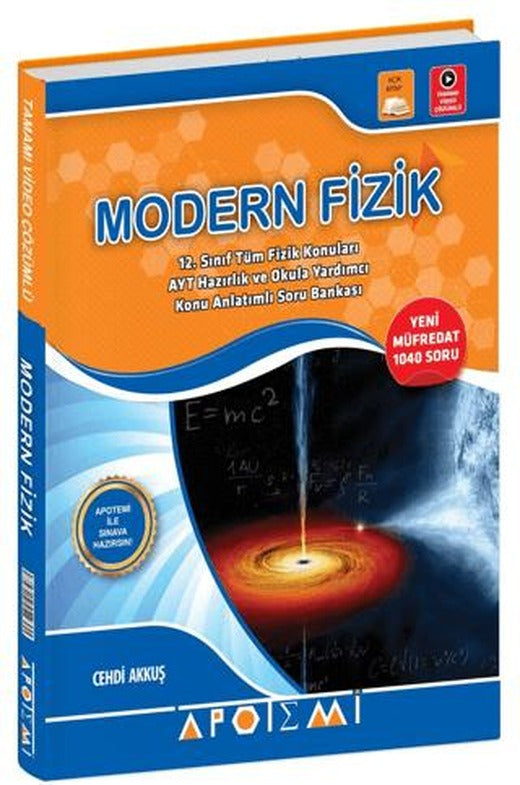 12. Sınıf Modern Fizik | Apotemi Yayınları (Ciltsiz)
