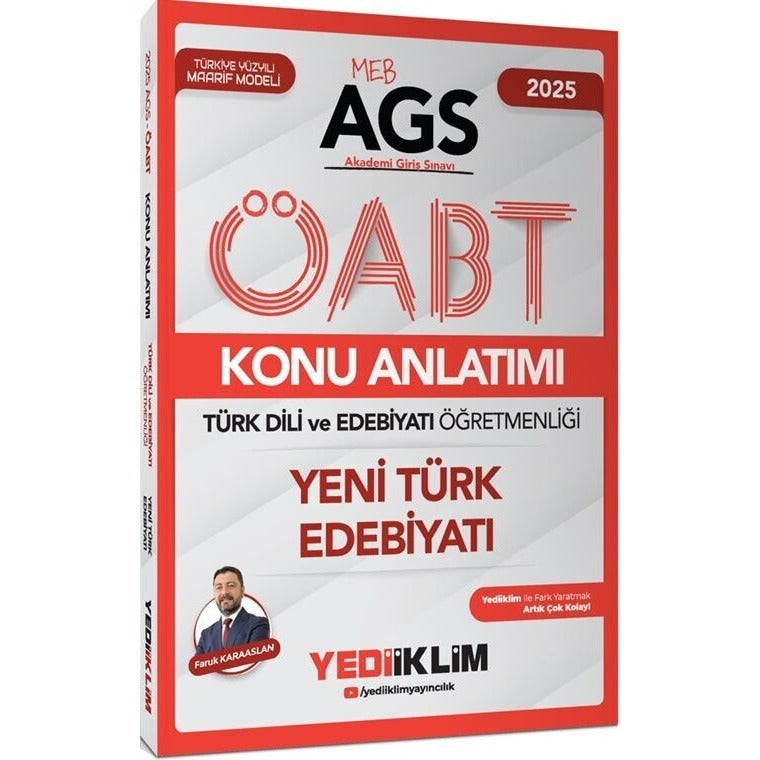 2025 MEB AGS ÖABT Türk Dili ve Edebiyatı Öğretmenliği Yeni Türk Edebiyatı Konu Anlatımı
