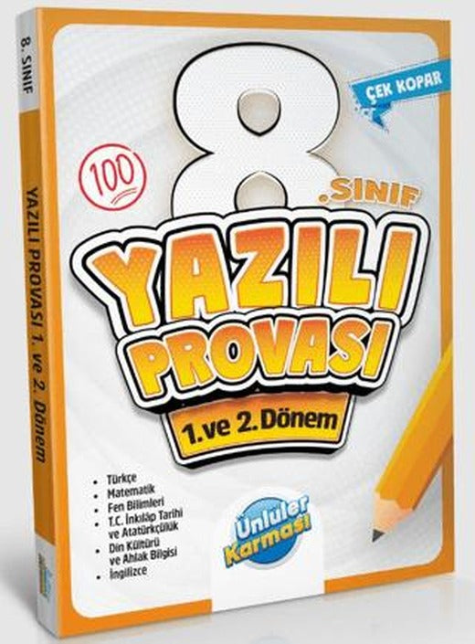 Ünlüler Karması 8.Sınıf Yazılı Provası