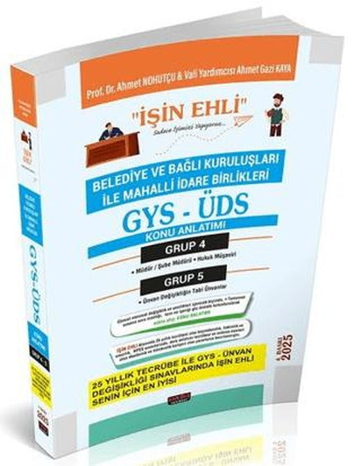 GYS-ÜDS Belediye ve Bağlı Kuruluşları Mahalli İdare Birlikleri Personeli Grup 4-5 Konu Anlatımı | Savaş Yayınevi (Ciltsiz)