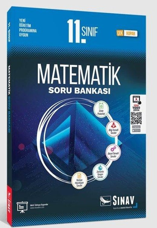 11.Sınıf Matematik Soru Bankası | Sınav Dergisi Yayınları (İnce Kapak)