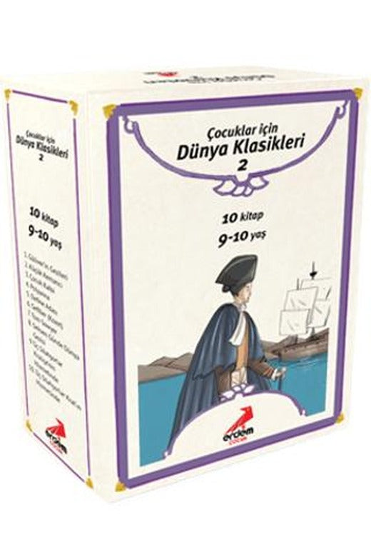 Dünya Klasikleri 2 (10 Kitap) | Erdem Çocuk (Ciltsiz)