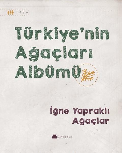İğne Yapraklı Ağaçlar-Türkiye'nin Ağaçları Albümü | Kumdan Kale (İnce Kapak)  - Resim 1