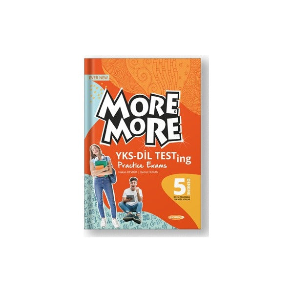 Kurmay ELT YKS DİL More and More English Testing Practice Exams 5 Deneme | Kurmay Yayınları (Ciltsiz)