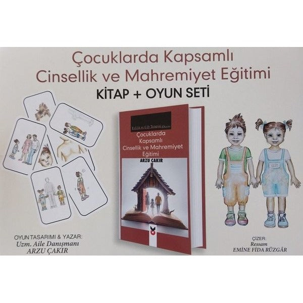 Çocuklarda Kapsamlı Cinsellik ve Mahremiyet Eğitimi (Kitap ve Oyun Seti) | CK Yayınevi (İnce Kapak)