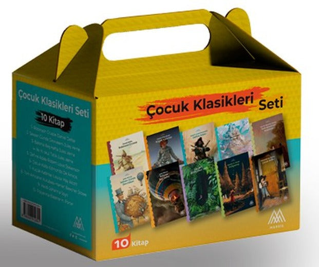 Çocuk Klasikleri Seti - 10 Kitap Takım | Marsis Yayınları