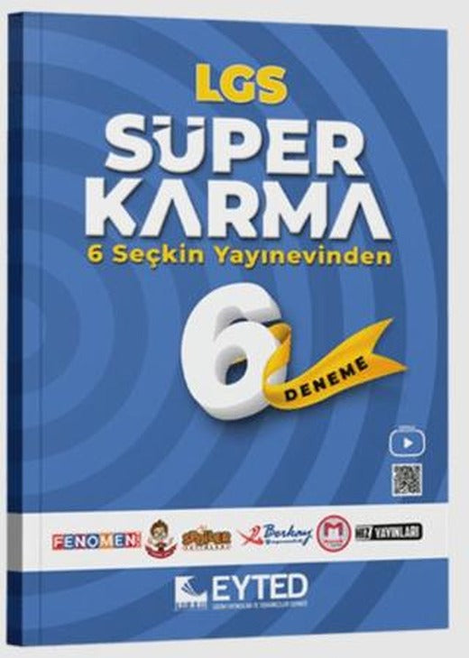 8. Sınıf LGS EYTED Süper Karma 6'lı Deneme Seti | EYTED Yayınları (Ciltsiz)