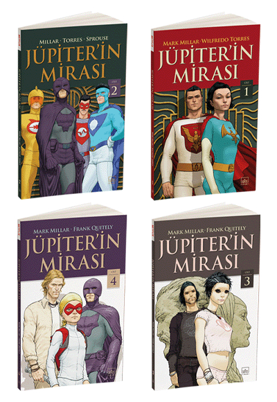Jüpiterin Mirası 4 Kitap Takım - Mark Miller kitap kapağı