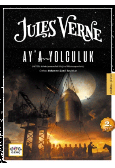 Ay`a Yolculuk Nar Yayınları kitap kapağı