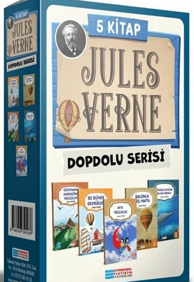 Dopdolu Jules Verne Serisi (5 Kitap) - Kolektif kitap kapağı