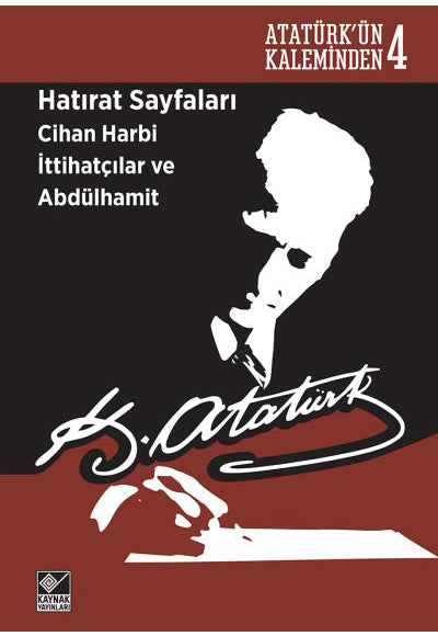 Hatırat Sayfaları - Mustafa Kemal Atatürk kitap kapağı