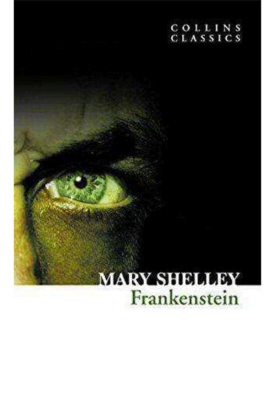 Frankenstein - Mary Shelley kitap kapağı