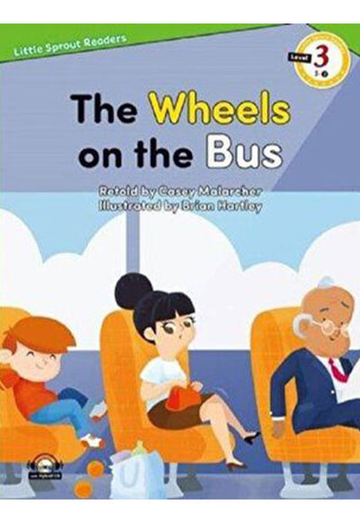 The Wheels on the Bus +Hybrid CD (LSR.3) e-future - Casey Malarcher kitap kapağı