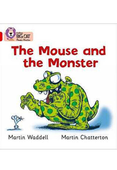 The Mouse and the Monster (BC-2B Red) phonic - Martin Waddell kitap kapağı