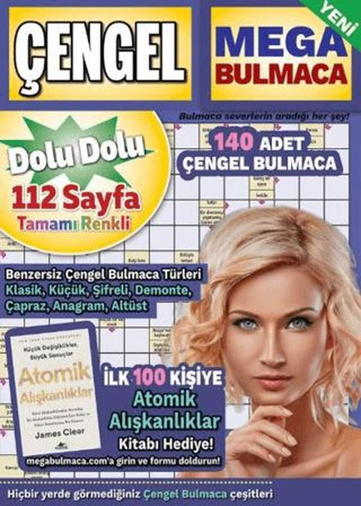 Mega Çengel Bulmaca 15 | Maxi Yayıncılık (Ciltsiz)