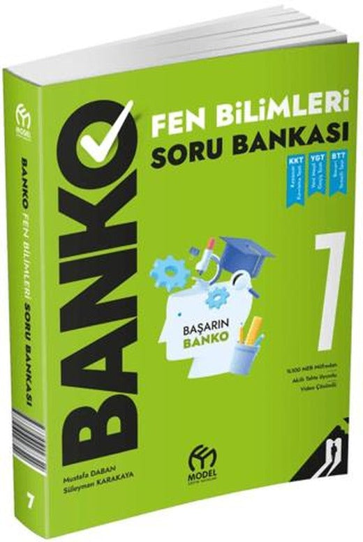 7. Sınıf Banko Fen Bilimleri Soru Bankası | Model Eğitim Yayıncılık (Ciltsiz)